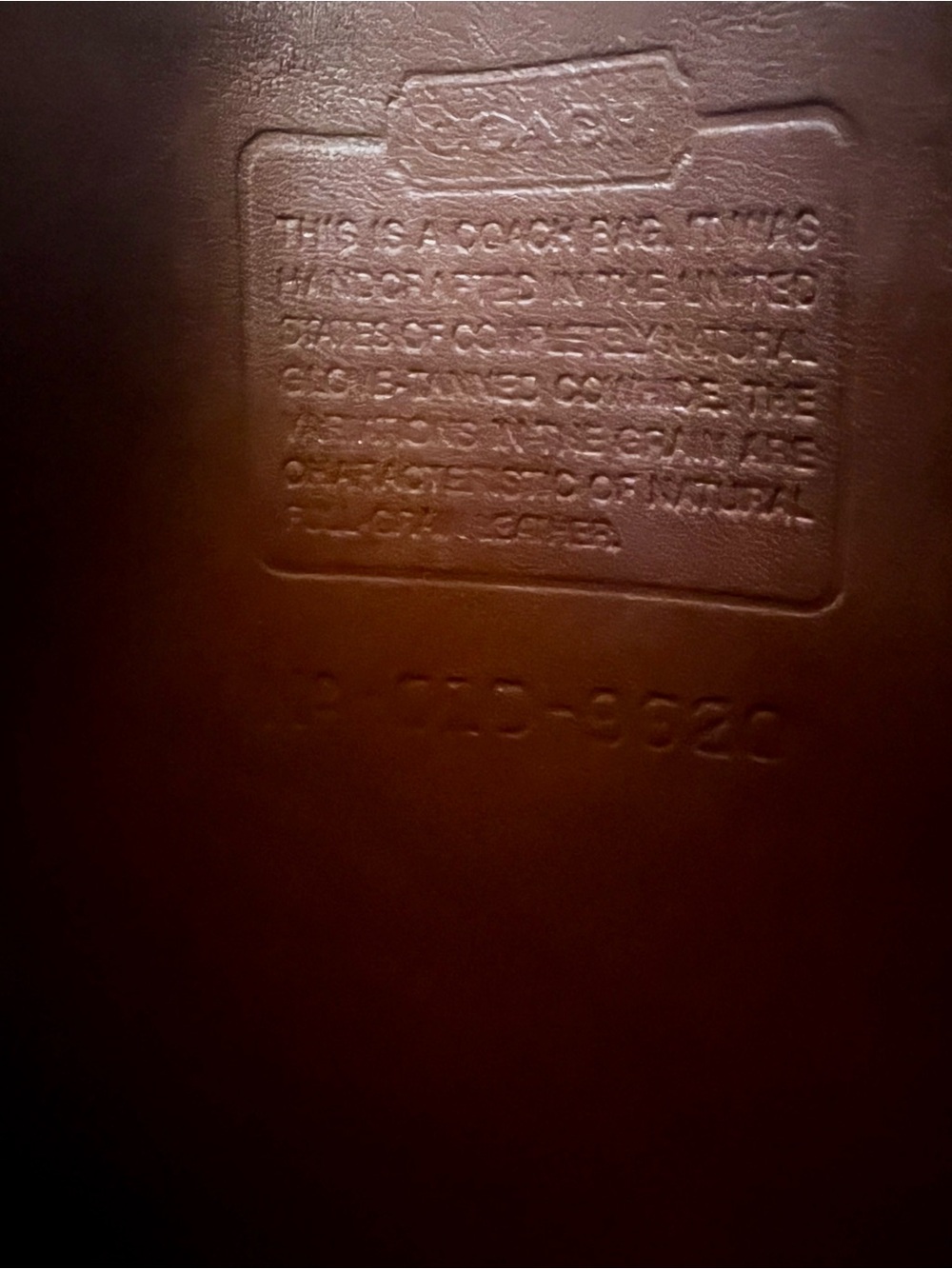 Vintage Classic Brown Leather Coach Bag - Picture 13 of 13